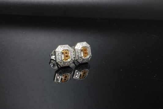 Bitcoin Earrings