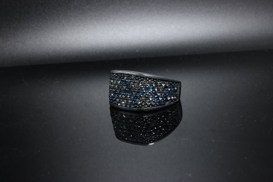 Blue Lightning Ring