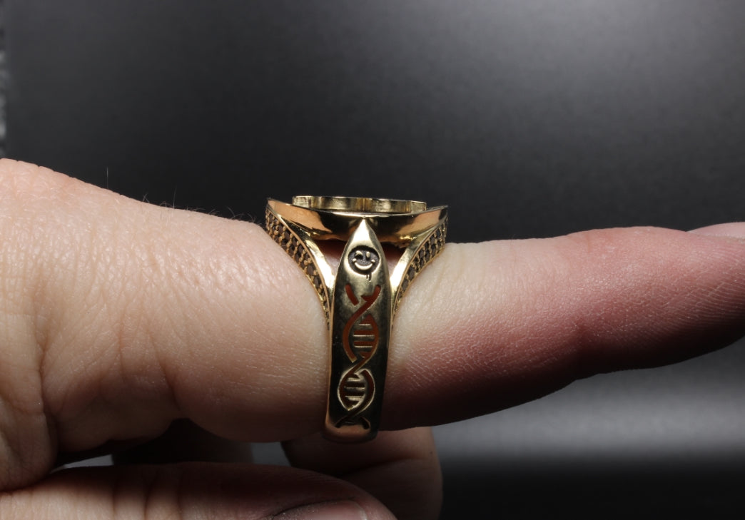 Bitcoin Meteorite Ring