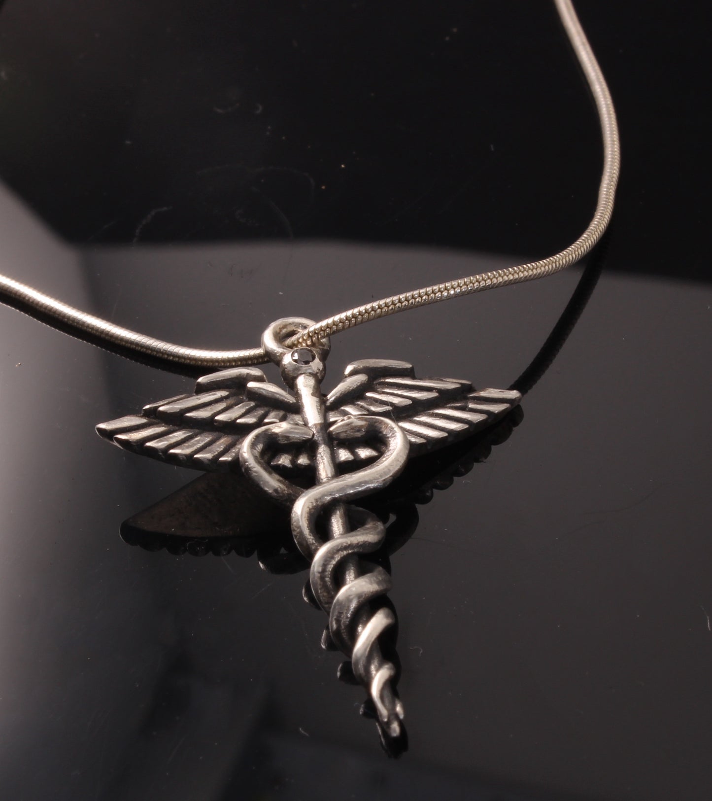 The Caduceus Pendant