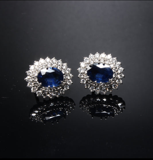 Sapphire Earrings