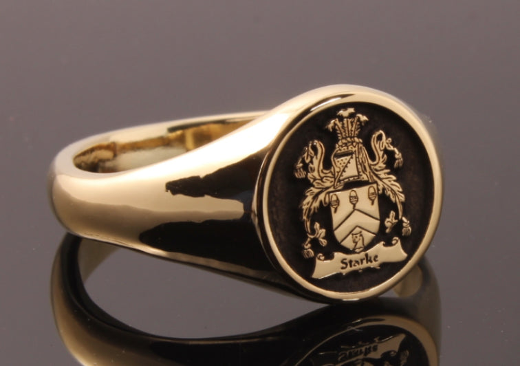 Family Crest Signet Ring